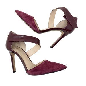 Vince Camuto Women's Shoes Vince Camuto Carlotte Suede Pumps Crimson 7
